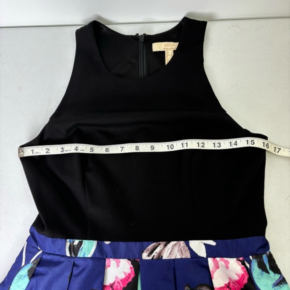 Aidan Mattox Fit and Flare Sleeveless Dress - Picture 7 of 8